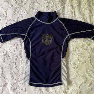 Transformers rash guard